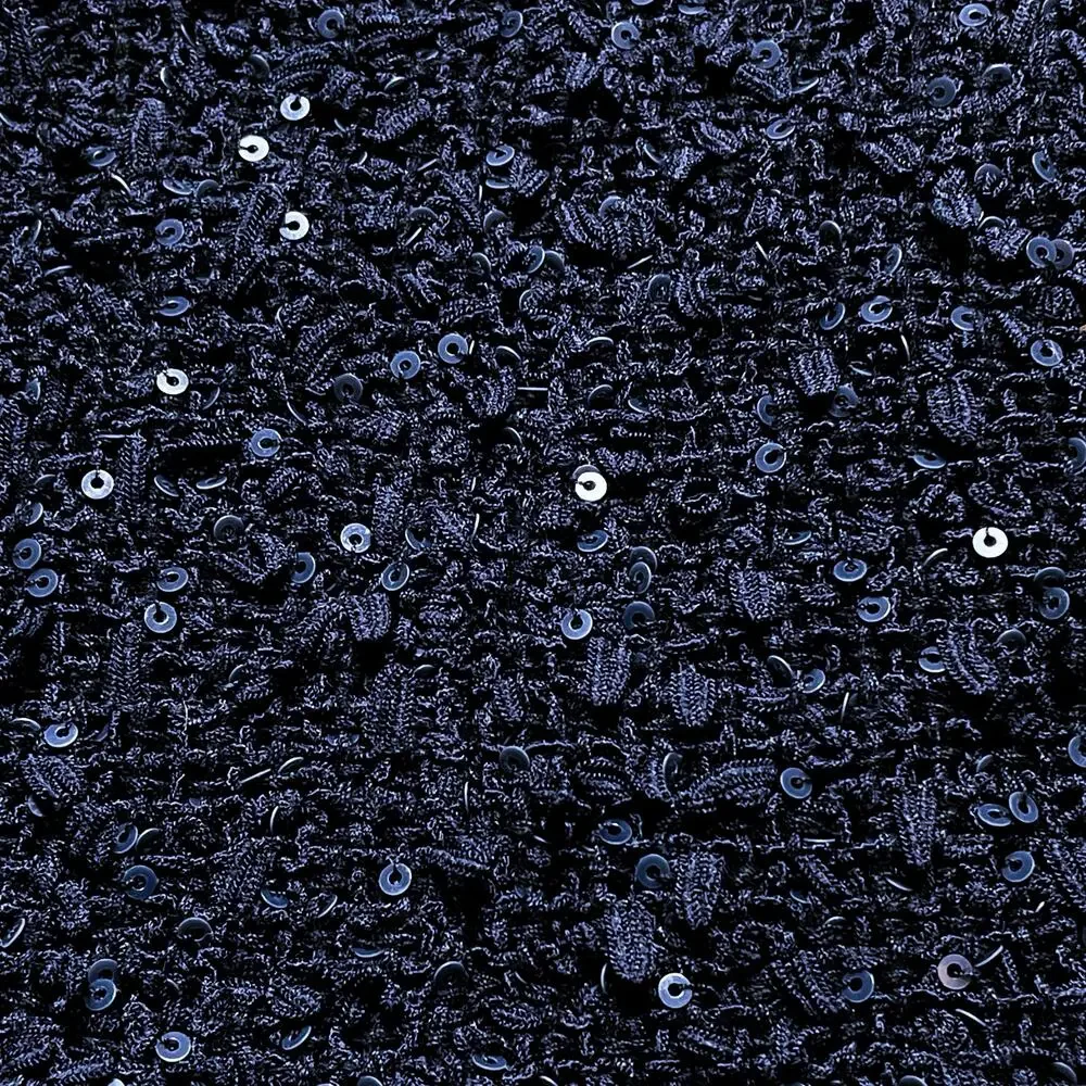 Nina Ricci Blue Sequin Peplum Blouse - Picture 5 of 7